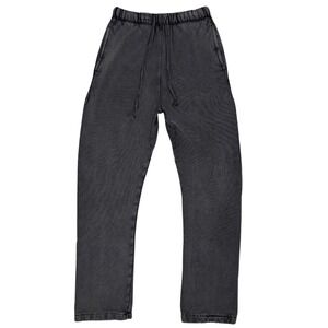 MNML Sweatpants Cotton Fleece Size XS Washed Black Pockets Relaxed Streetwear